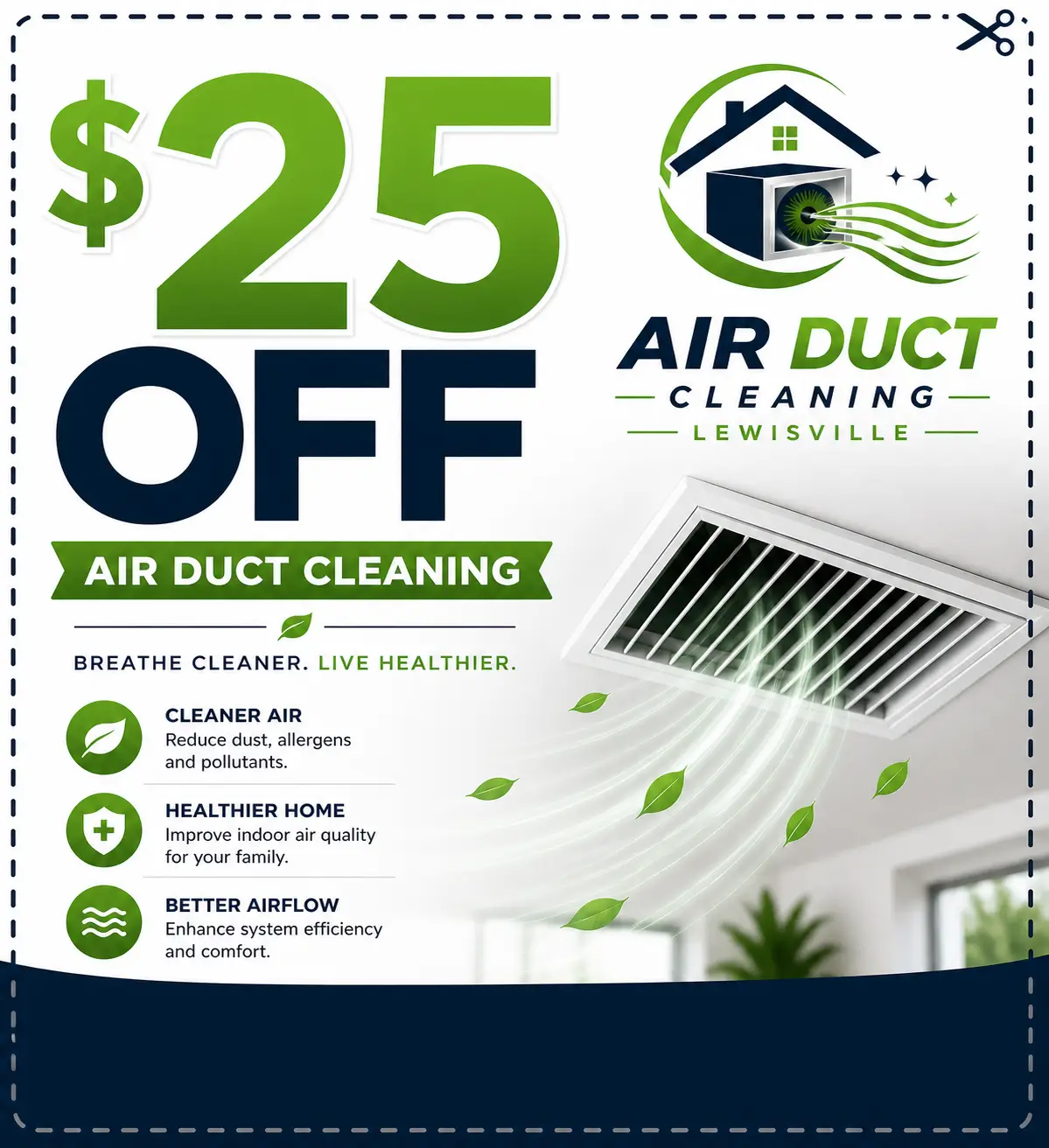 Lewisville Vent Coupon